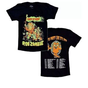 NWOT Rob Zombie Men’s Freaks In Parade 2022 Tour Tee Shirt